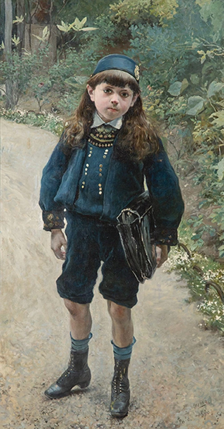 Ritratto del figlio Pepe. 1890